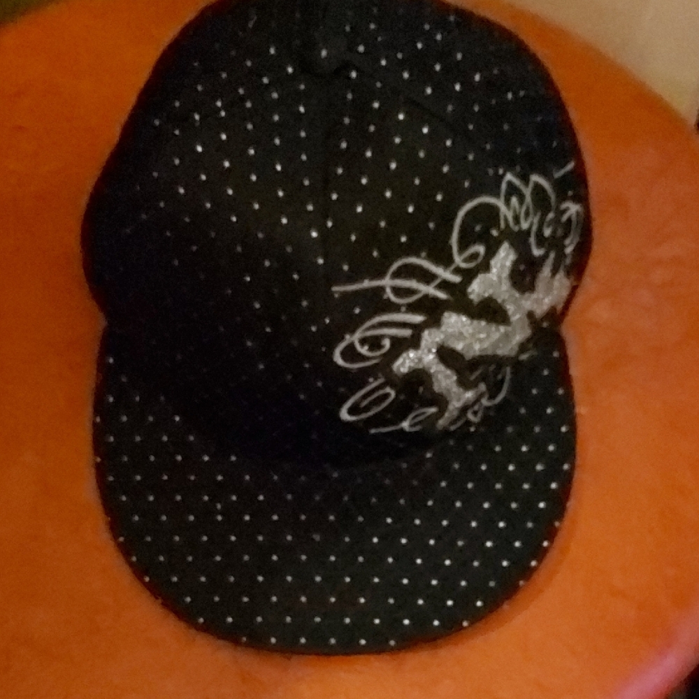 KBETHOS Black and White NY Polka Dot Hat